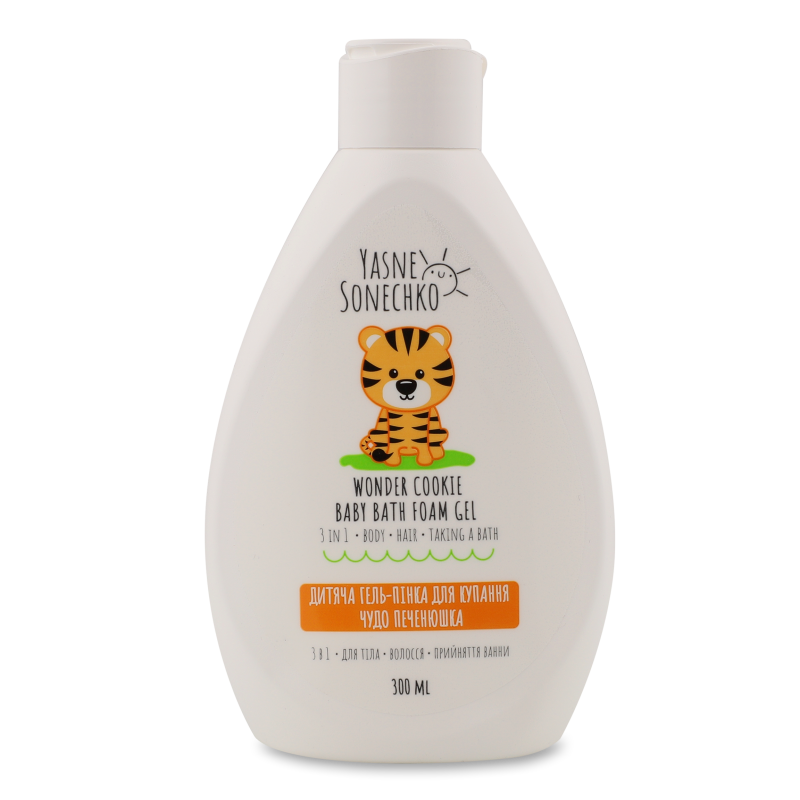 Гель-пінка д/купання дитяча Чудо печенюшка 300мл Yasne Sonechko