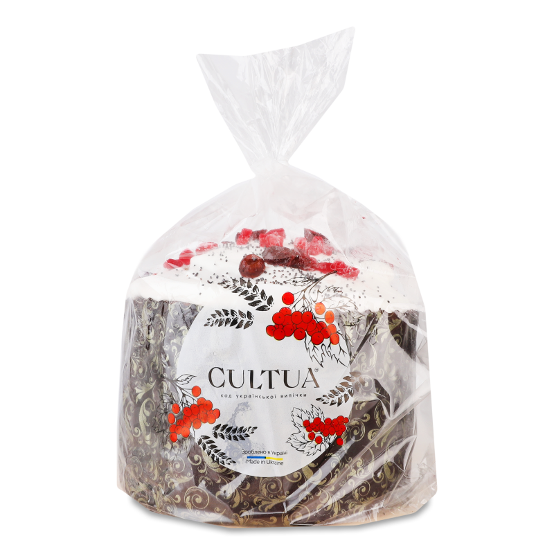 Паска з цукром та підсолоджувачем 360г плівка Калтуа