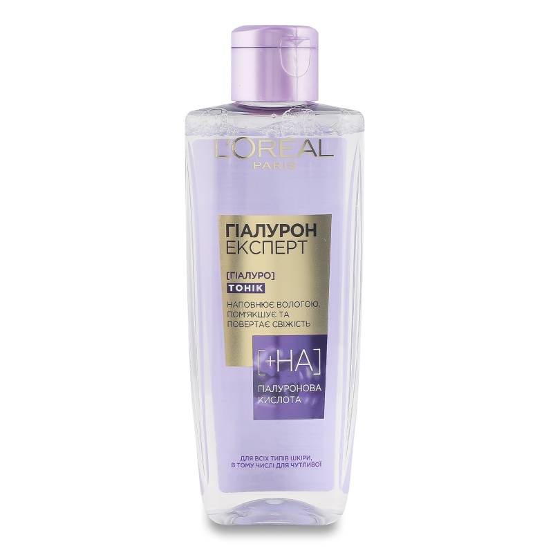Тонік Hyaluron Expert Пом’якшуючий д/всіх типів шкіри 200мл L’Oreal
