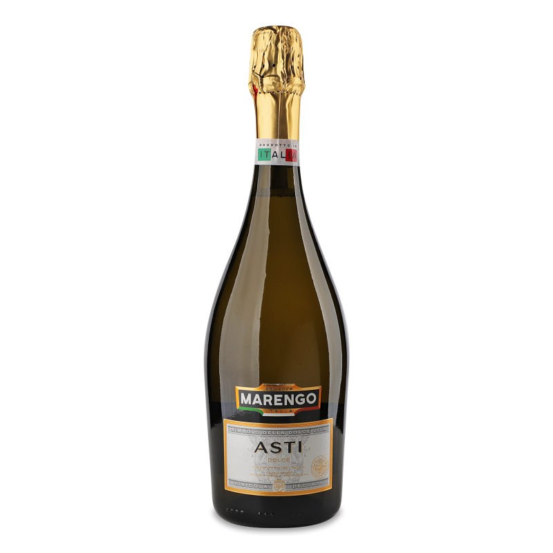 Вино ігристе Asti Dolce біле солодке 7% 0,75л Marengo