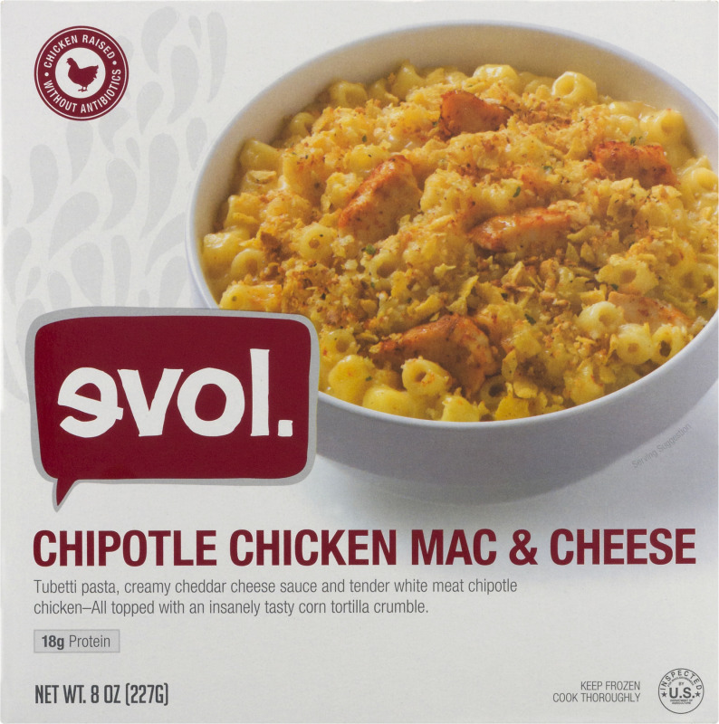 evol. Chipotle Chicken Mac & Cheese evol.(891627002948) customers
