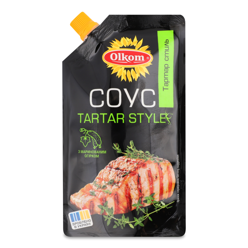 Соус Tartar style 30% 180г д/п Olkom