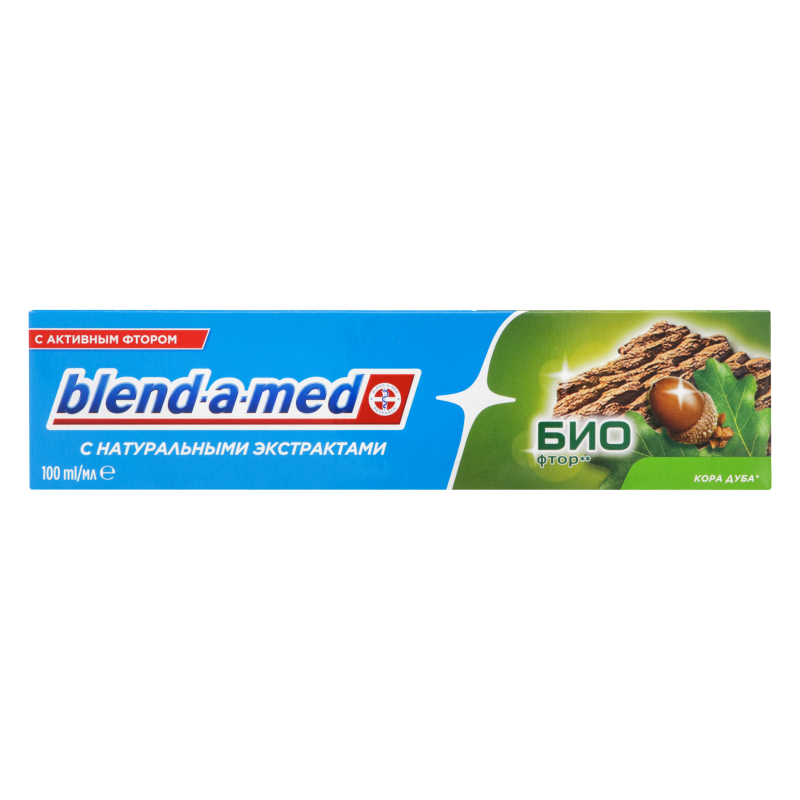 Паста зубная Био фтор Кора дуба Blend-a-Med 100мл Blend-a-Med ...