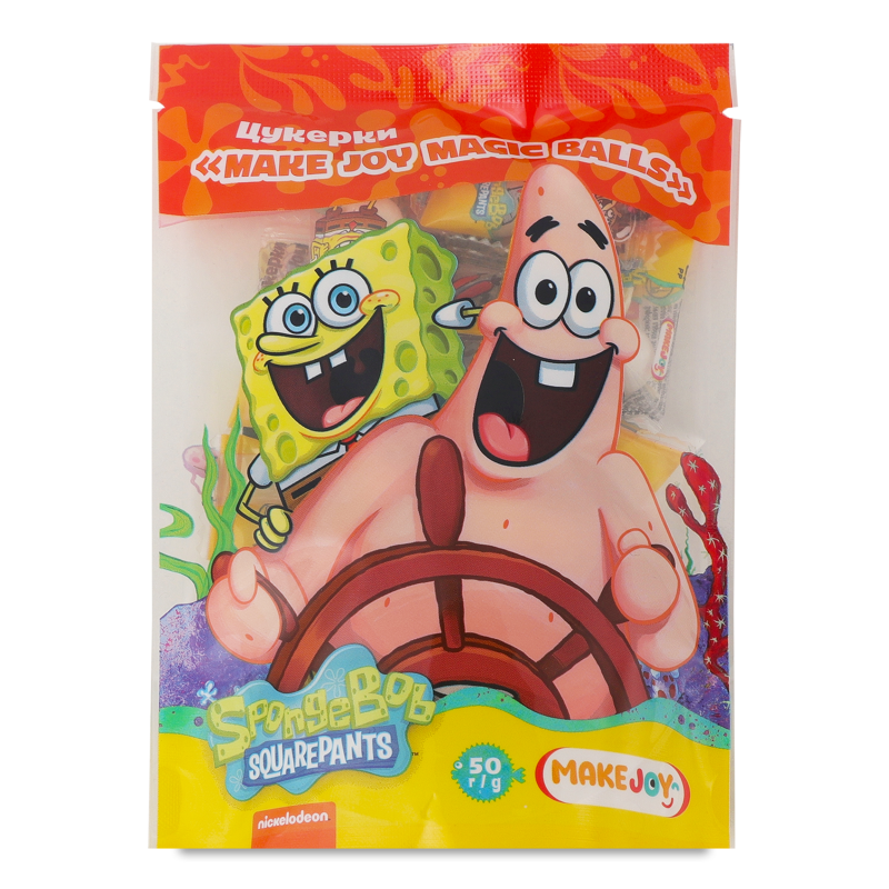 Цукерки Меджик Боллс 50г Мейк Джой