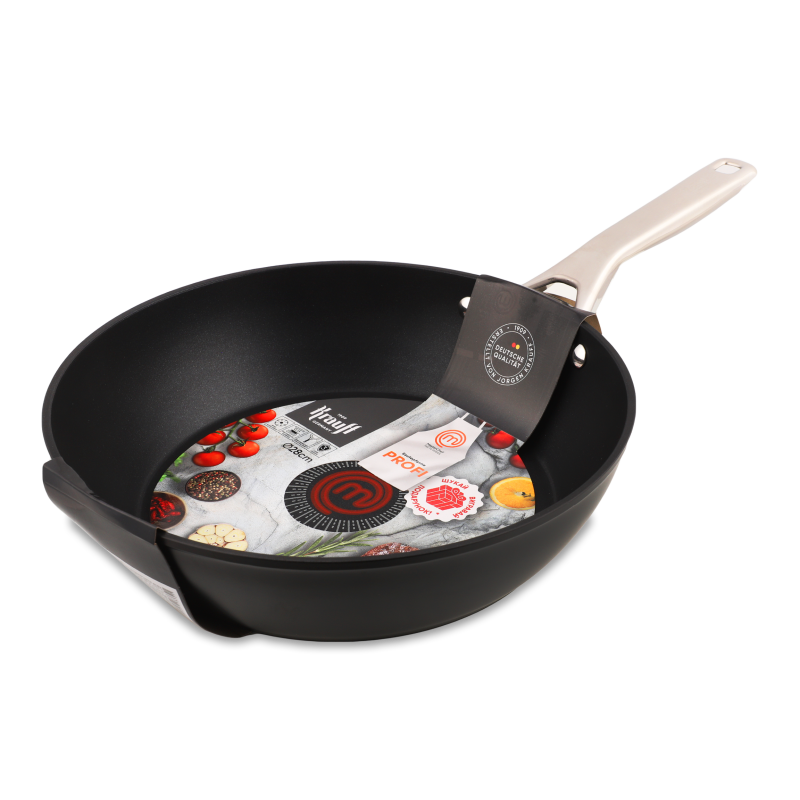 Сковорода Master Chef алюміній з антипригарним покриттям глибока 28см Krauff