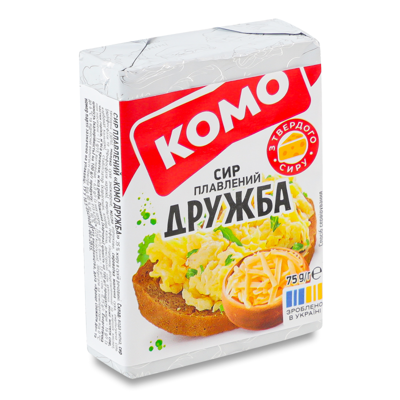 Сир плавлений Дружба 35% 75г Комо
