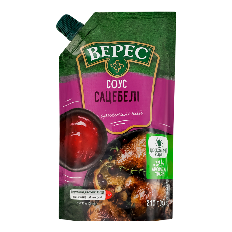 Соус Сацебелі Верес д/п