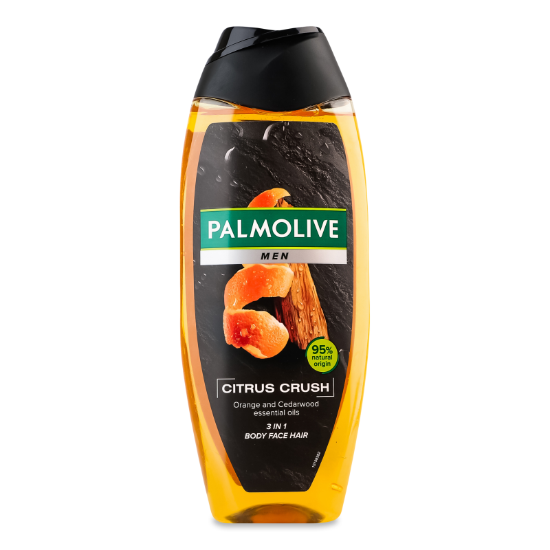 Гель д/душу 3в1 Цитрусовий заряд д/чоловіків 500мл Palmolive