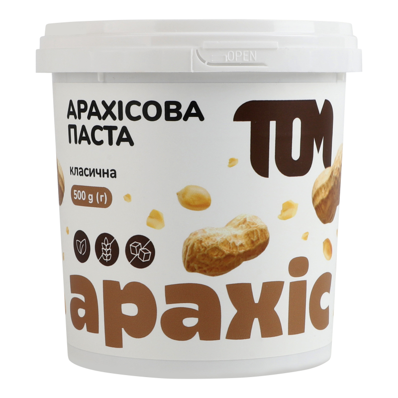 Паста арахісова Класична Том відро