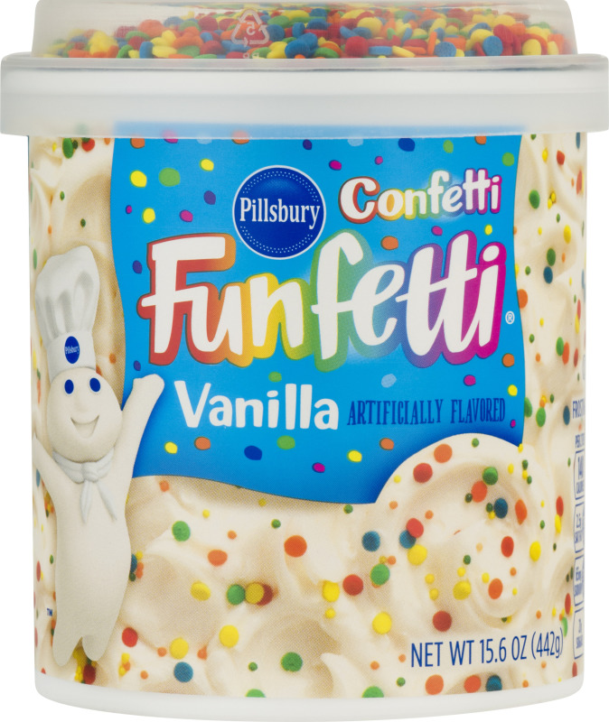 Pillsbury Confetti Funfetti Frosting Vanilla Pillsbury(51500764268