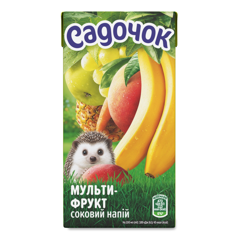 Нектар Мультифрукт 0,5л т/п Садочок