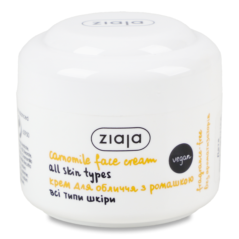 Крем д/обличчя Ромашка зволожуючий 50мл Ziaja