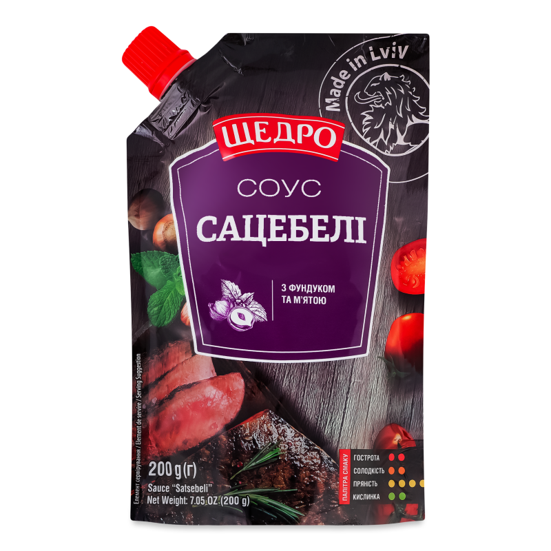 Соус Сацебелі 200г д/п Щедро