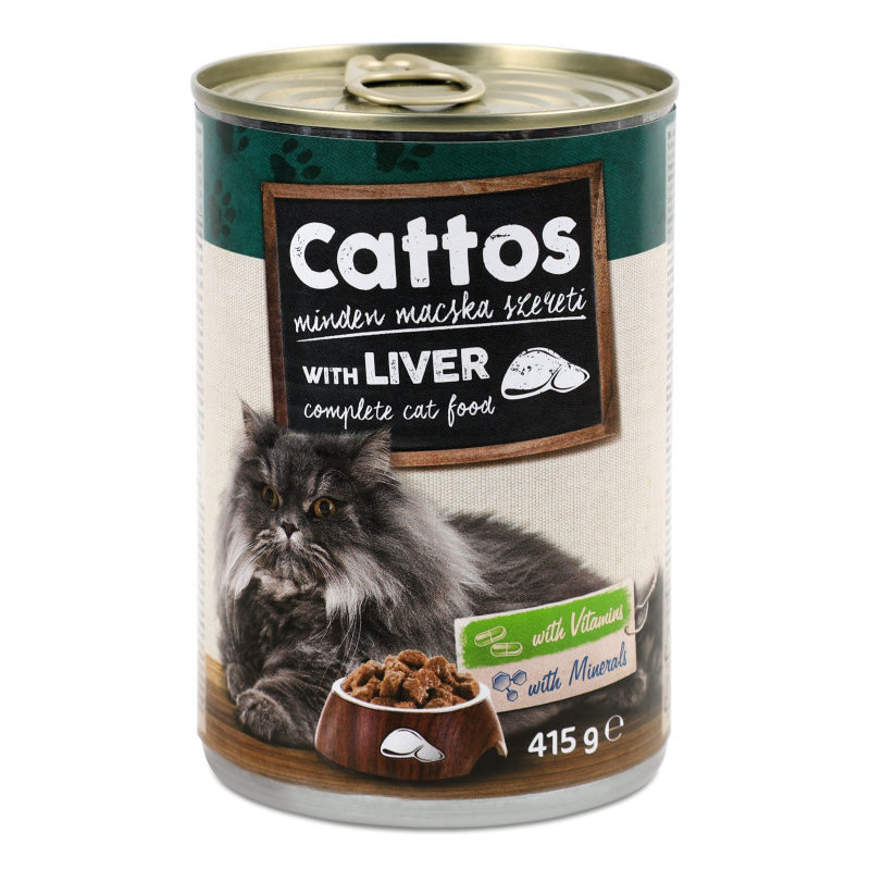 Корм д/дорослих котів з печінкою 415г ж/б з ключем Кетос