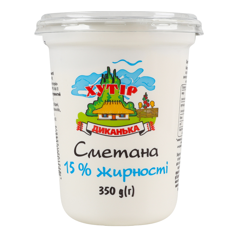 Сметана 15% Хутір Диканька ст