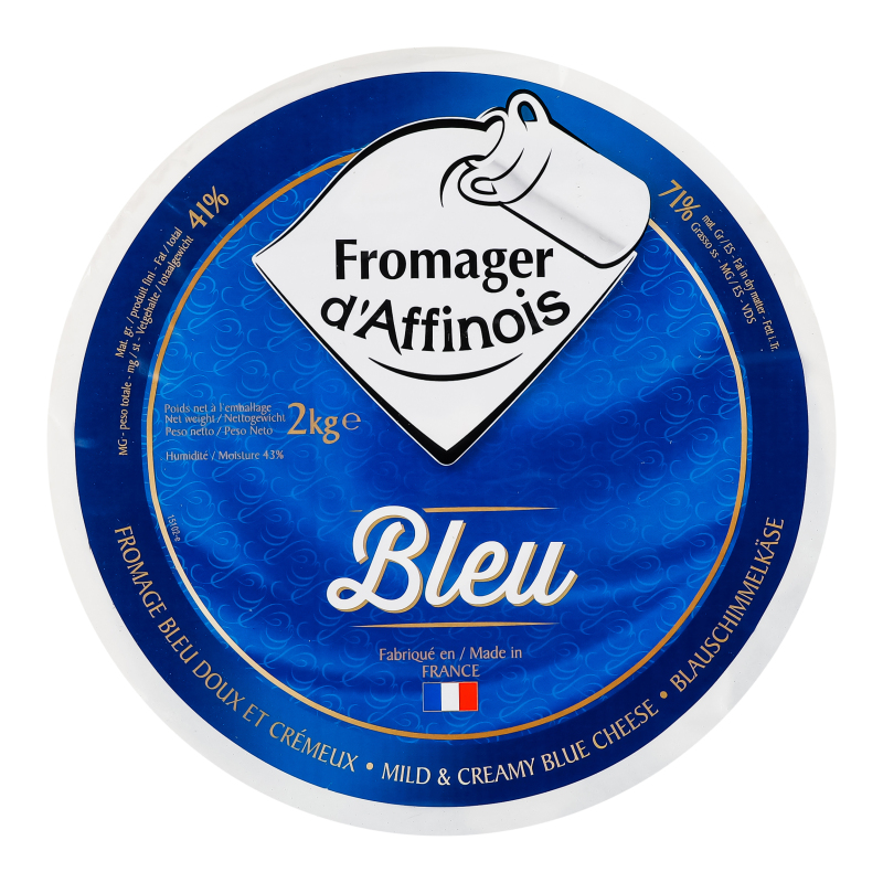 Сир 71% з блакитною пліснявою Fromager d’Affinois кг