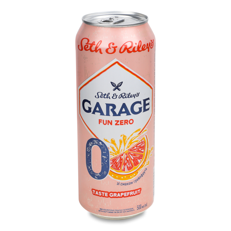 Пиво спеціальне з смаком грейпфрута б/а 0,5л ж/б С енд Р Гараж