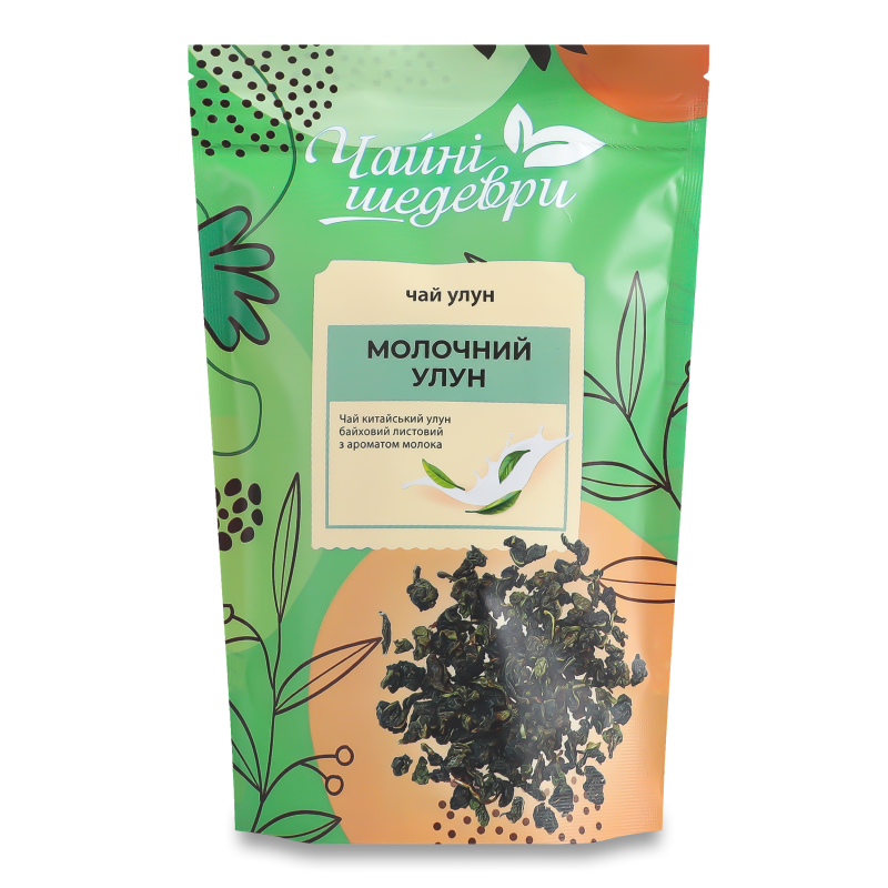 Чай Молочний улун листовий 60г Чайні шедеври