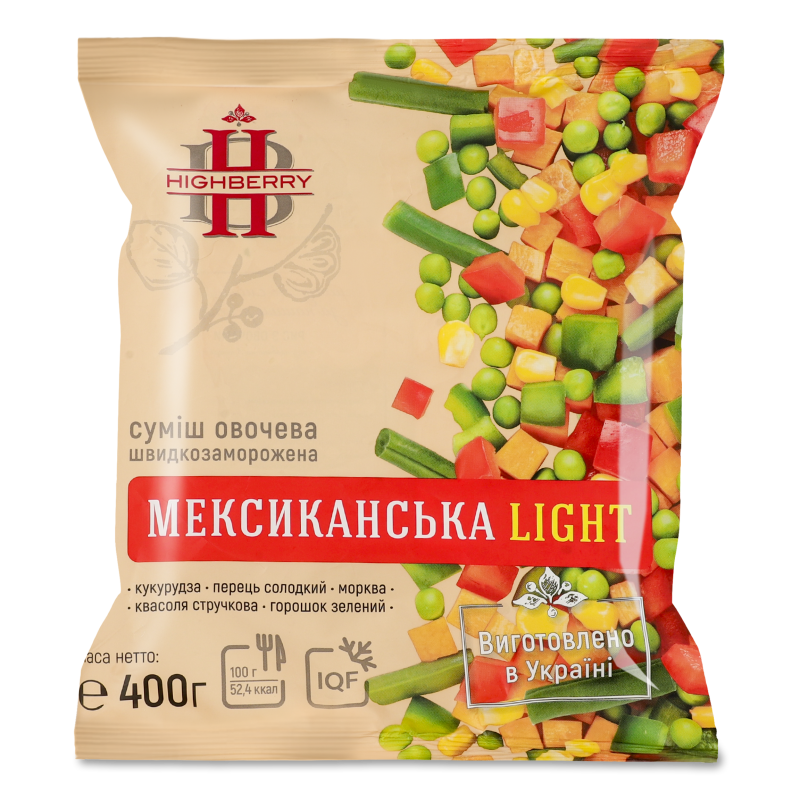 Суміш Мексиканська лайт с/м 400г Хайберрі