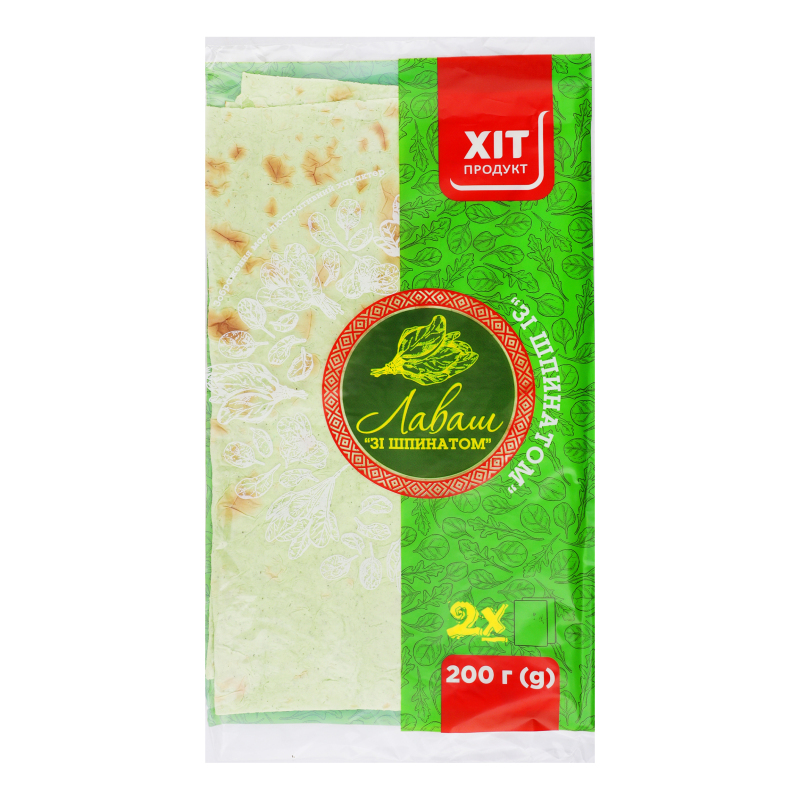 Лаваш зі шпинатом Хіт продукт м/у