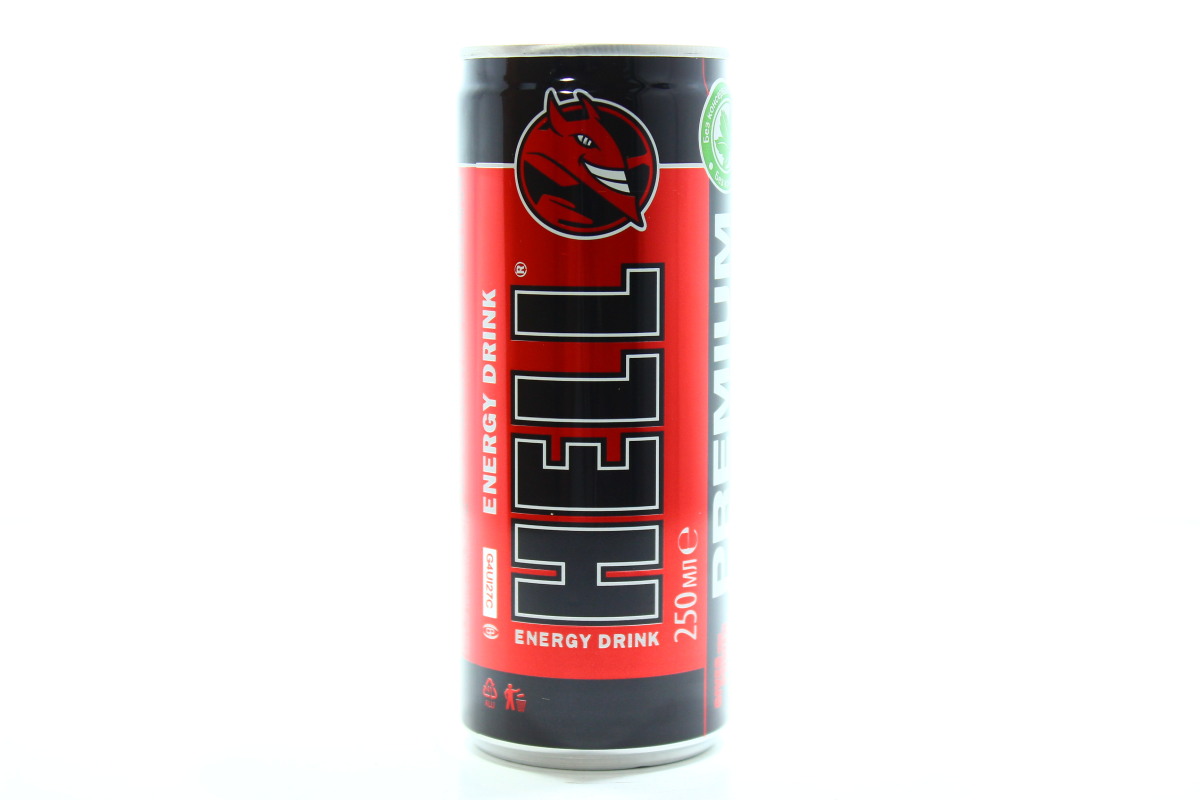 Напій енергетичний Hell з/б 250мл Hell Energy Drink 5999884034469
