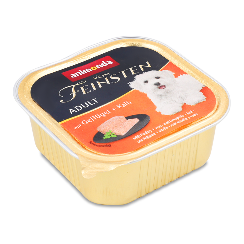 Корм д/собак Паштет з птицею та телятиною 150г Вом Фейштн