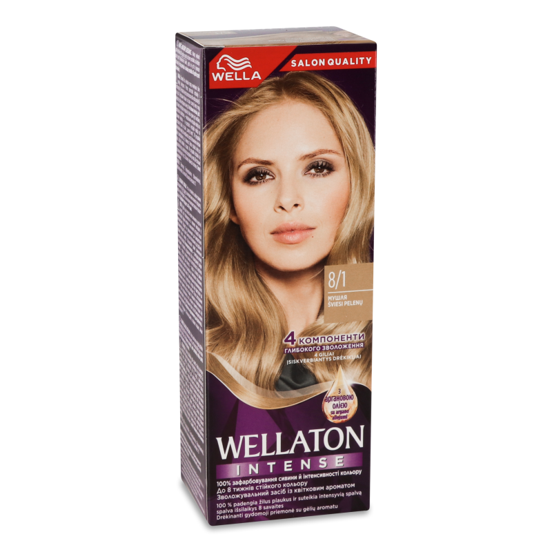 Крем-фарба д/волосся Інтенз 8/1 Мушля Веллатон