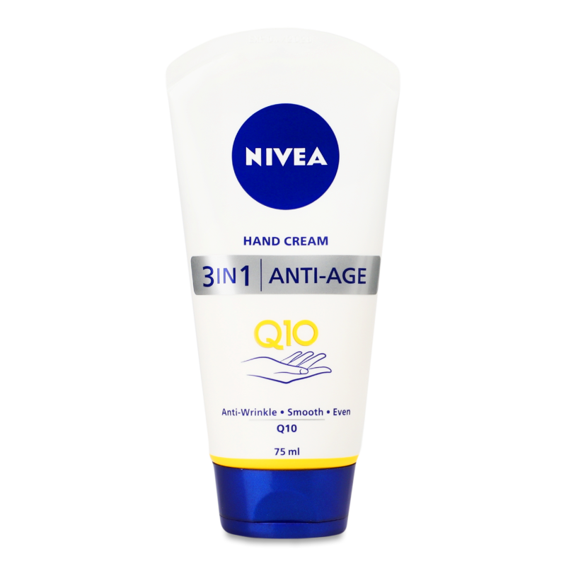 Крем д/рук 3в1 Anti-Age Q10 75мл Nivea