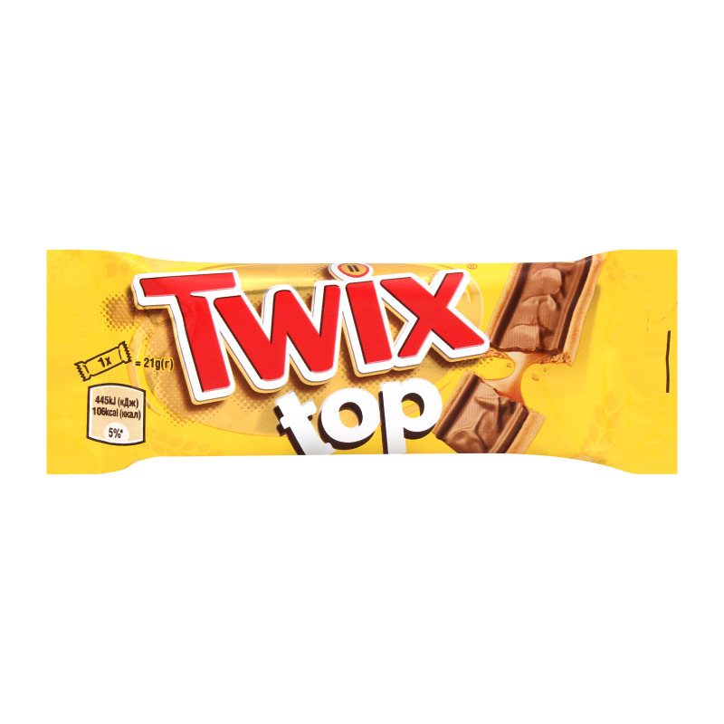 Печиво пісочне з карамеллю і молочним шоколадом Top Twix м / у