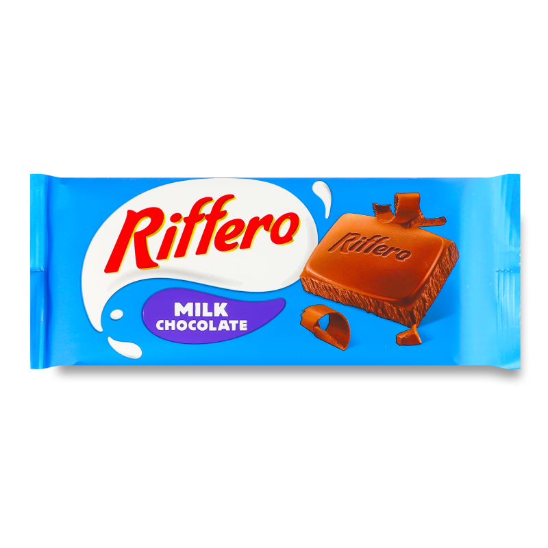 Шоколад молочний 75г Riffero