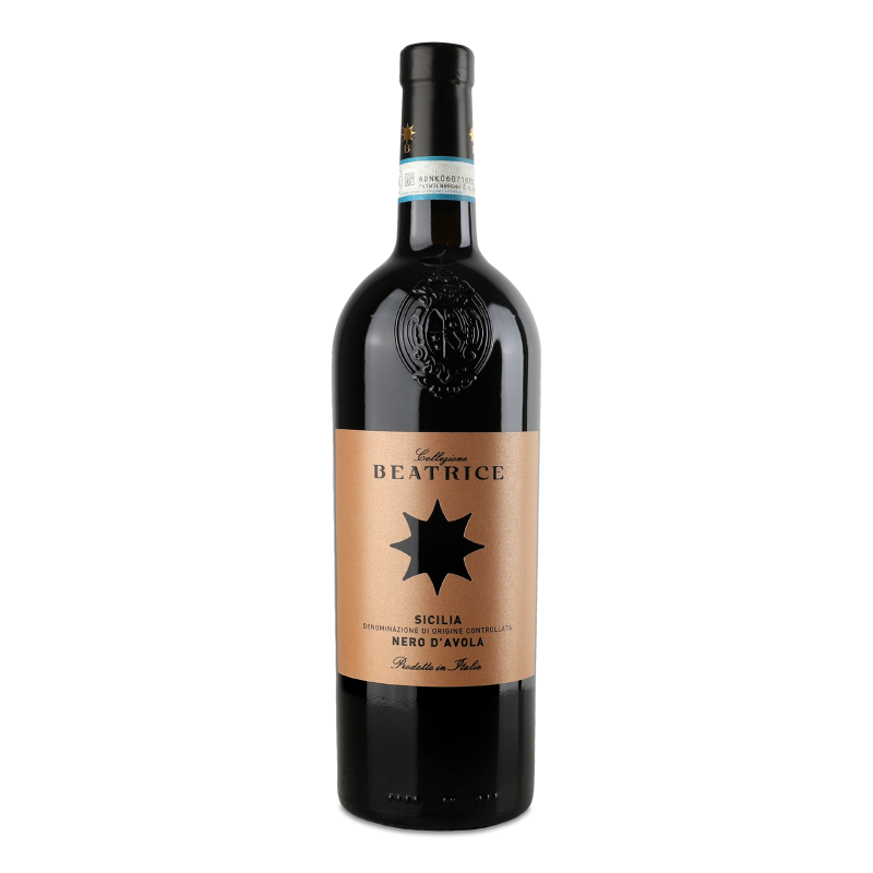 Вино Nero d’Avola Сіцилія червоне сухе 13% 0,75л Collezione Beatrice