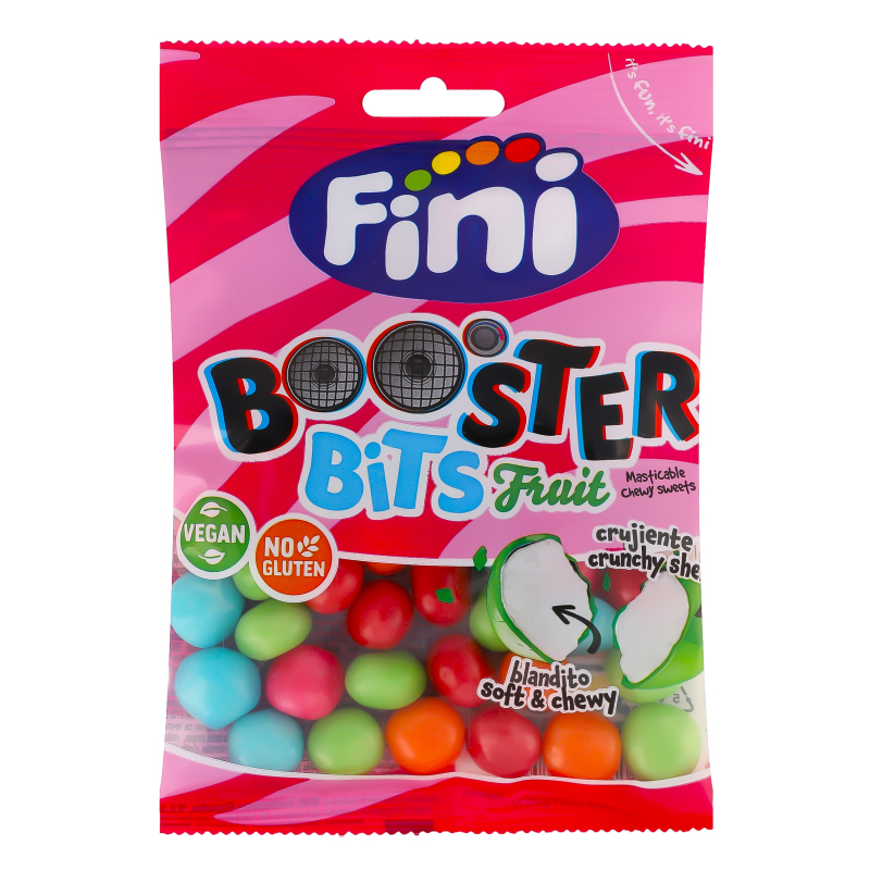 Цукерки жувальні Fruit Booster Bits Fini м/у
