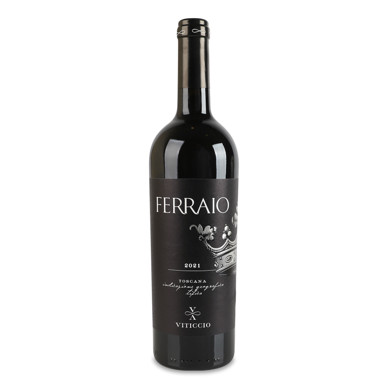 Вино Ferraio Toscana червоне сухе 13,5% 0,75л Viticcio