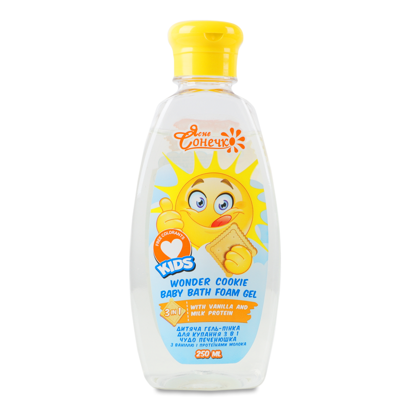 Гель-пінка д/купання дитяча Чудо печенюшка 300мл Yasne Sonechko