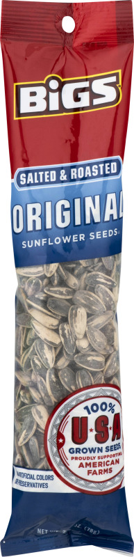BiGS Sunflower Seeds Original Salted & Roasted Bigs(816012010254 ...