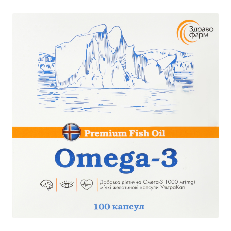 ОМЕГА-3 КАПС. 1000 МГ №100(4820181984045): купить в интернет магазинах ...