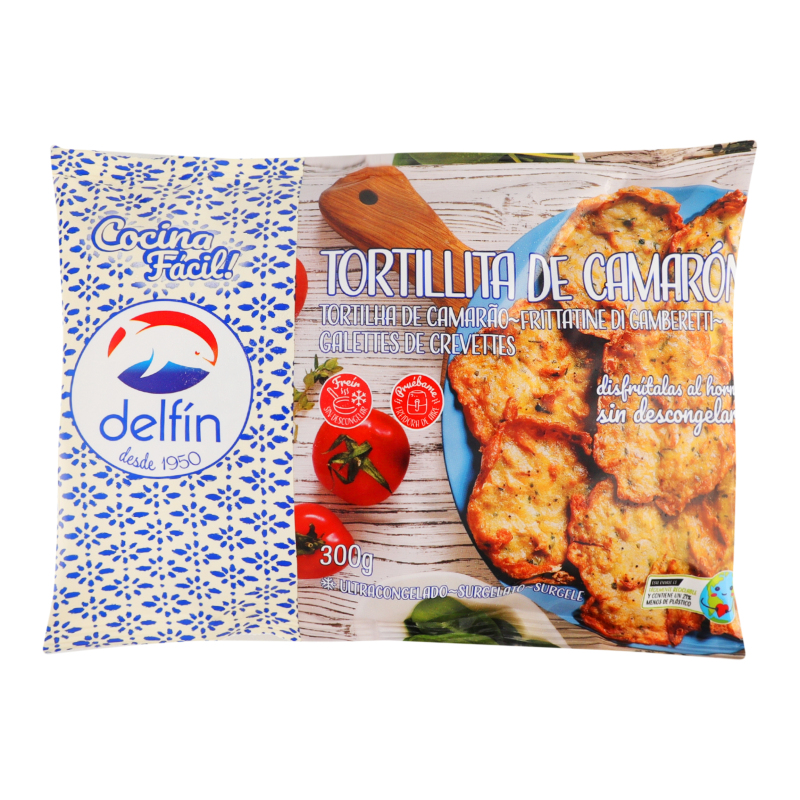 Чипси хрусткі з креветками Delfin м/у