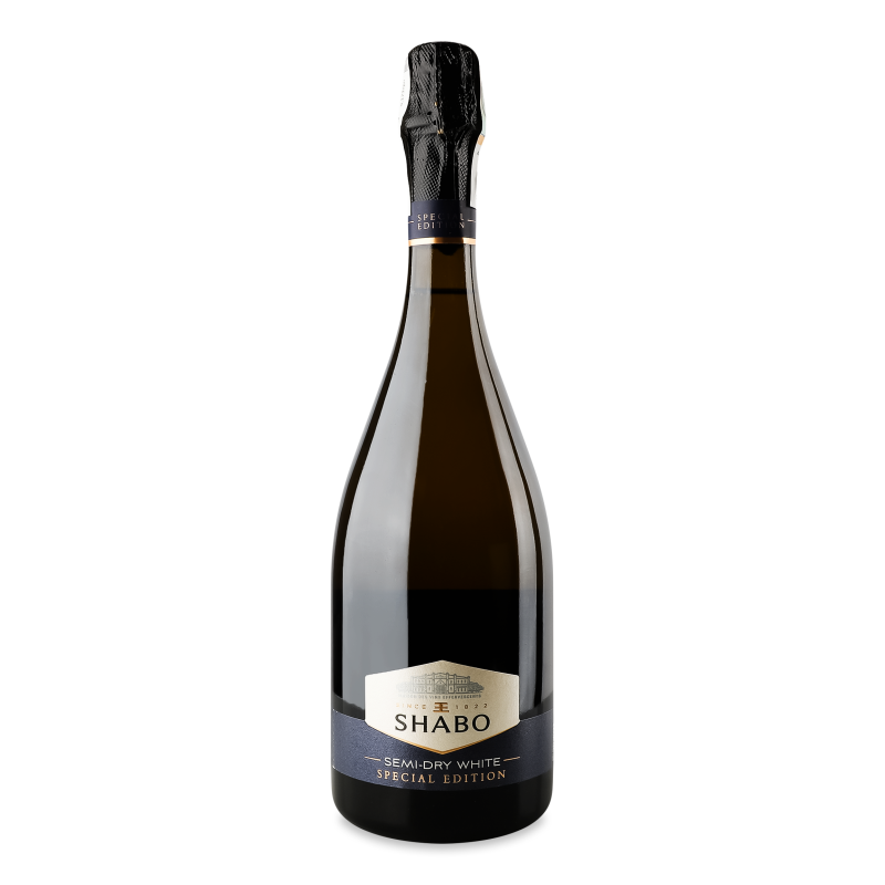 Вино ігристе Primo Secco біле н/сухе 10,5-13,5% 0,75л Shabo