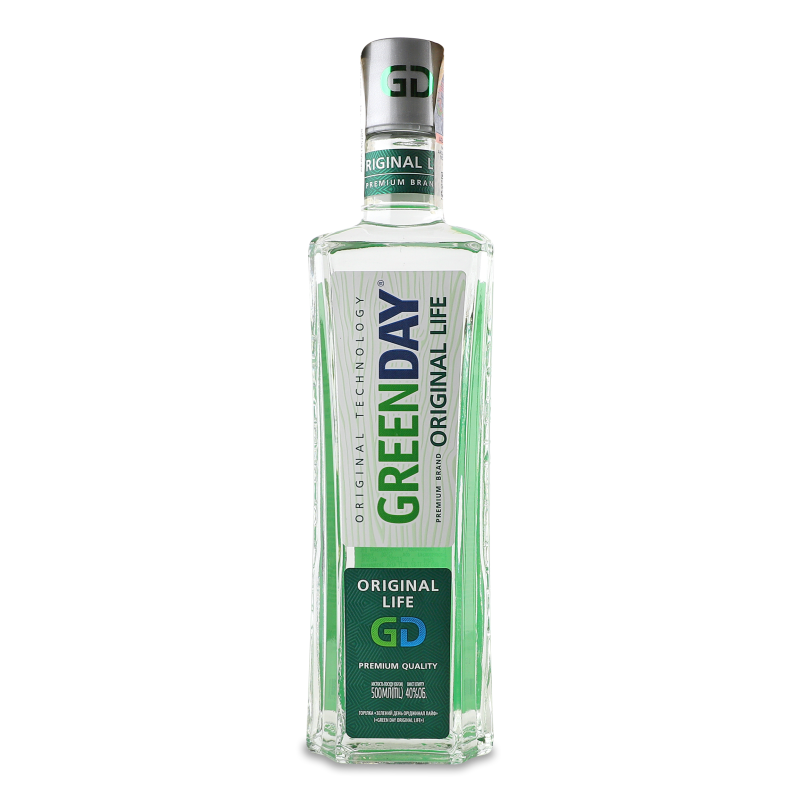 Горілка Original Life 40% 0,5л Green Day