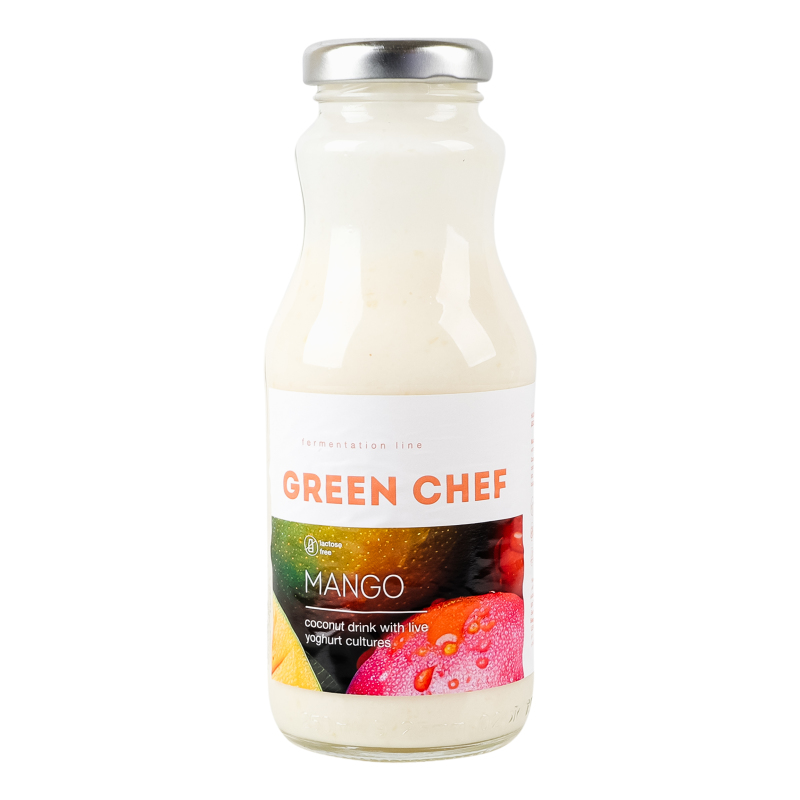 Напій ферментований кокосовий десертний з манго Green Chef с/пл