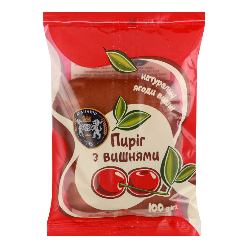 Пиріг з вишнями Кулиничі м/у