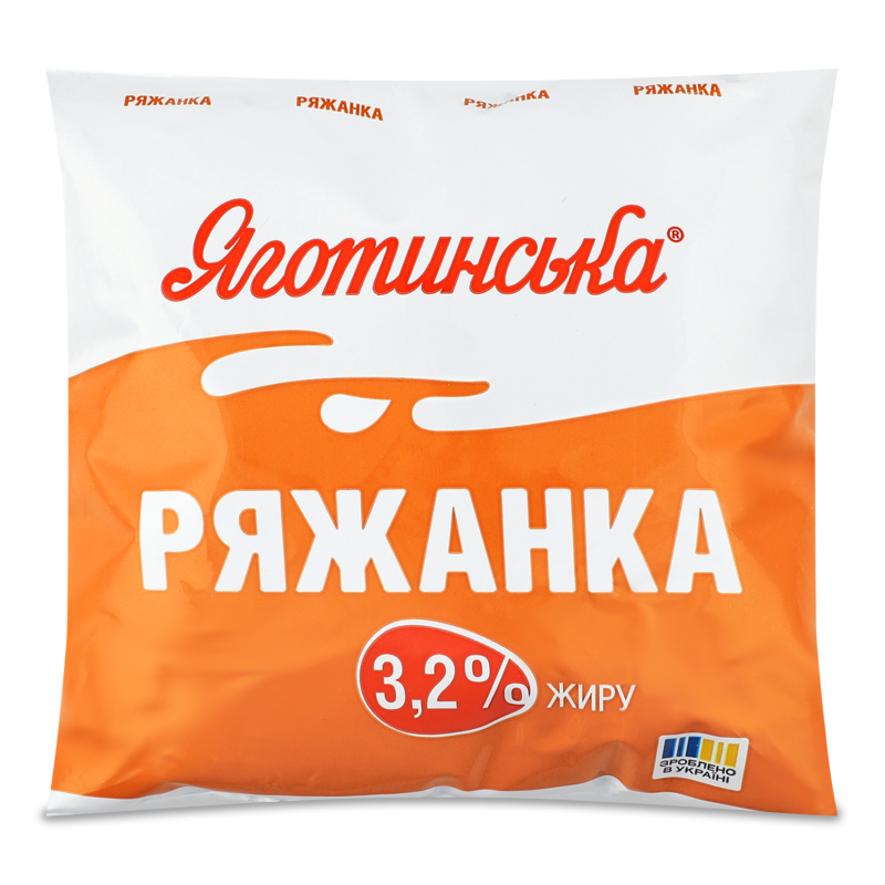 Ряжанка 3,2% 400г п/е Яготинська