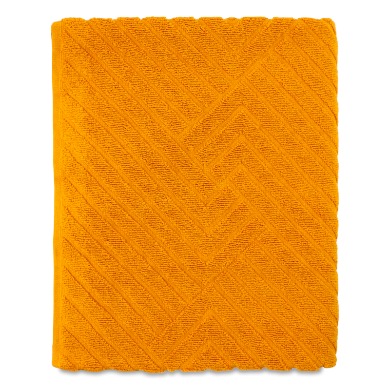 Рушник гірчичний махровий 50*90см 500г/м2 GM Textile