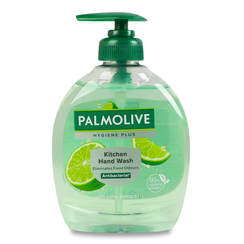 Мило рідке Hygiene Plus Kitchen Lime 300мл з дозатором Palmolive