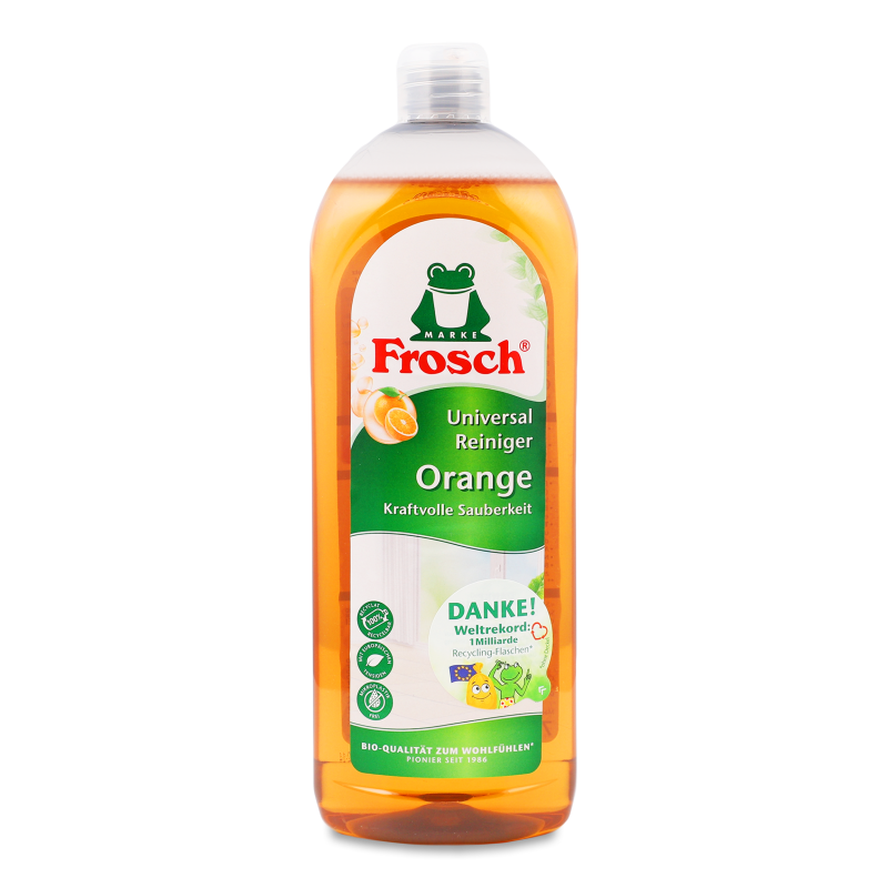 Очищувач Апельсин універсальний 750мл Фрош