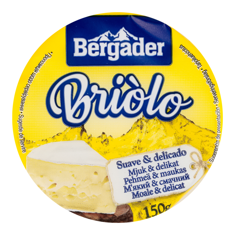 Сир 51% м'який Briolo Bergader м/у