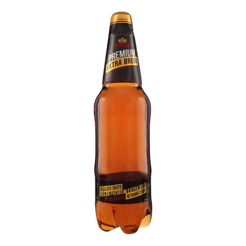 Пиво 1л 4.6% светлое Premium Extra Brew Оболонь бут Оболонь