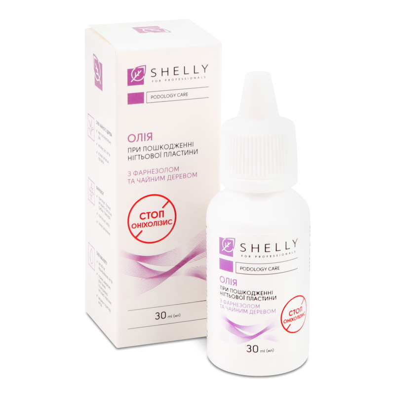 Олія д/нігтів Стоп Оніхоліхис при пошкодженні нігтьової пластини 30мл Шелі