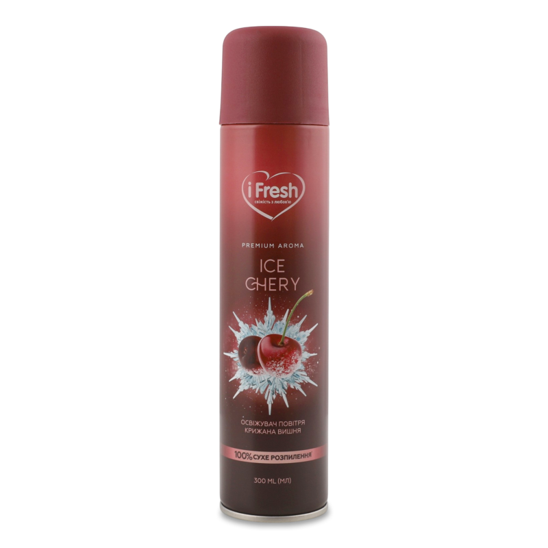 Освіжувач повітря Крижана вишня 300мл спрей АйФреш