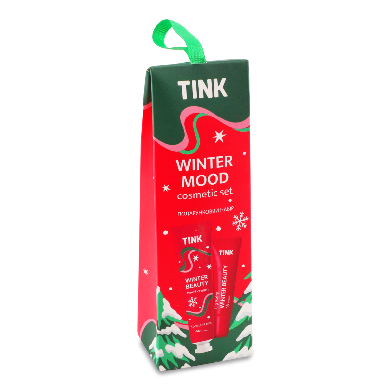 Набір Winter Mood Крем д/рук 40мл+Бальзам д/губ 15мл Tink